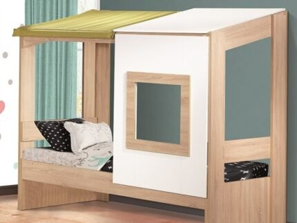 ΧΕΡΙ ΞΥΛΟ ΚΟΥΚΕΤΑ HOME-1  -ΚΩΔ. 13-13-01 - για στρώμα 190*90cm